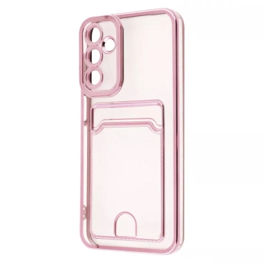 Чехол WAVE Metal Pocket Case Samsung Galaxy A15 4G/5G Pink - цена, характеристики, отзывы, рассрочка, фото 1
