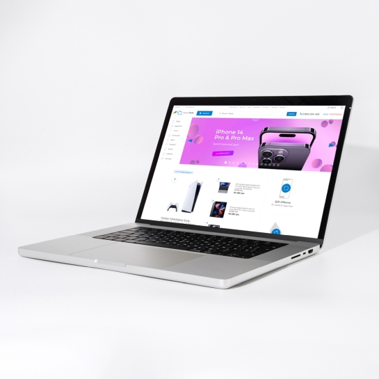 Б/У Ноутбук Apple MacBook Pro 14" M3 Chip 8GB/512GB/8CPU/10GPU Silver 2023 (MR7J3) (Идеальное) - цена, характеристики, отзывы, рассрочка, фото 1