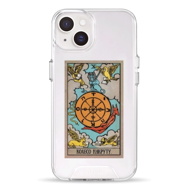 Чохол Pump Transparency Silver Button Case for iPhone 14 Koleso Nakrutu - цена, характеристики, отзывы, рассрочка, фото 1