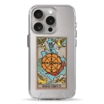 Чехол Pump Transparency Silver Button Case for iPhone 15 Pro Koleso Nakrutu