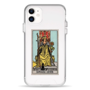 Чехол Pump Transparency Silver Button Case for iPhone 11 Koroleva Zahoniv - цена, характеристики, отзывы, рассрочка, фото 1