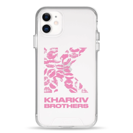 Чехол Pump Transparency Silver Button Case for iPhone 11 Kharkiv Brothers 02