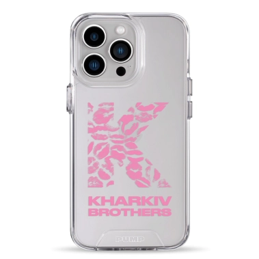 Чехол Pump Transparency Silver Button Case for iPhone 13 Pro Kharkiv Brothers 02 - цена, характеристики, отзывы, рассрочка, фото 1
