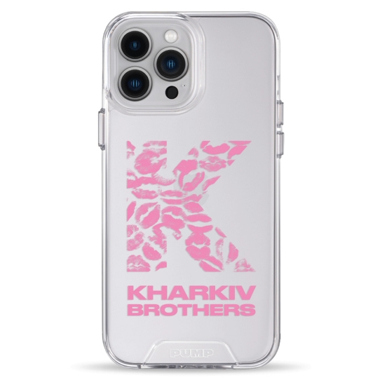 Чехол Pump Transparency Silver Button Case for iPhone 13 Pro Max Kharkiv Brothers 02 - цена, характеристики, отзывы, рассрочка, фото 1