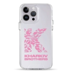 Чохол Pump Transparency Silver Button Case for iPhone 14 Pro Kharkiv Brothers 02