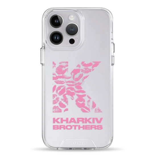 Чехол Pump Transparency Silver Button Case for iPhone 14 Pro Kharkiv Brothers 02