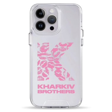 Чехол Pump Transparency Silver Button Case for iPhone 14 Pro Max Kharkiv Brothers 02 - цена, характеристики, отзывы, рассрочка, фото 1