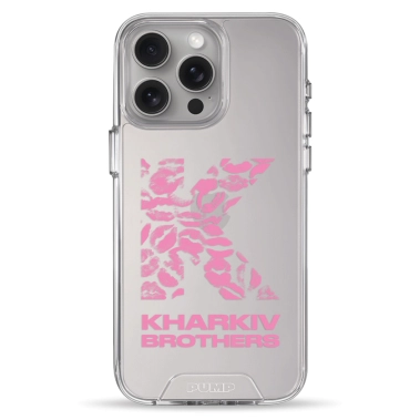 Чехол Pump Transparency Silver Button Case for iPhone 15 Pro Max Kharkiv Brothers 02 - цена, характеристики, отзывы, рассрочка, фото 1