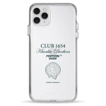 Чехол Pump Transparency Silver Button Case for iPhone 11 Pro Max Kharkiv Brothers 01