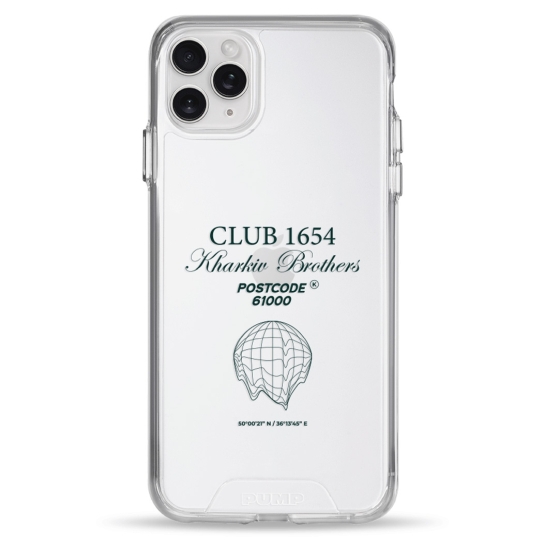 Чохол Pump Transparency Silver Button Case for iPhone 11 Pro Max Kharkiv Brothers 01 - ціна, характеристики, відгуки, розстрочка, фото 1