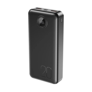 Внешний аккумулятор XO PR239 20W Power Bank 20000 mAh Black - цена, характеристики, отзывы, рассрочка, фото 1