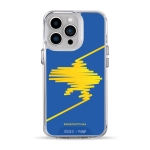 Чохол Pump Transparency Silver Button Case for iPhone 13 Pro Zhovta-strichka