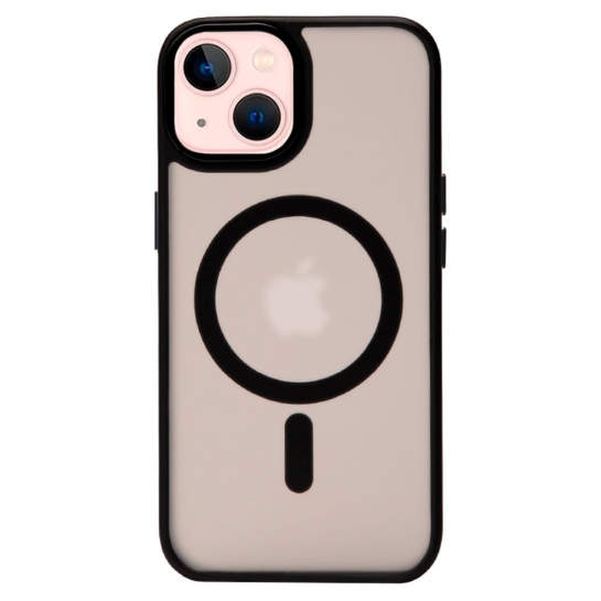 Чехол Pump Matte Case with MagSafe for iPhone 13 Black - цена, характеристики, отзывы, рассрочка, фото 1