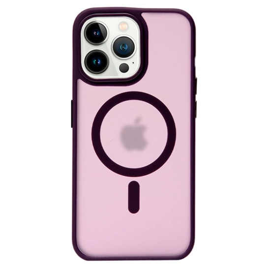 Чохол Pump Matte Case with MagSafe for iPhone 13 Pro Deep Purple