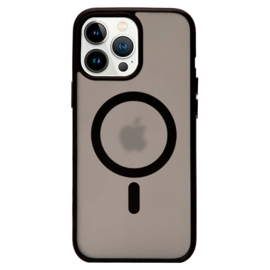 Чехол Pump Matte Case with MagSafe for iPhone 14 Pro Max Black - цена, характеристики, отзывы, рассрочка, фото 1