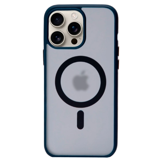 Чехол Pump Matte Case with MagSafe for iPhone 14 Pro Max Midnight Blue