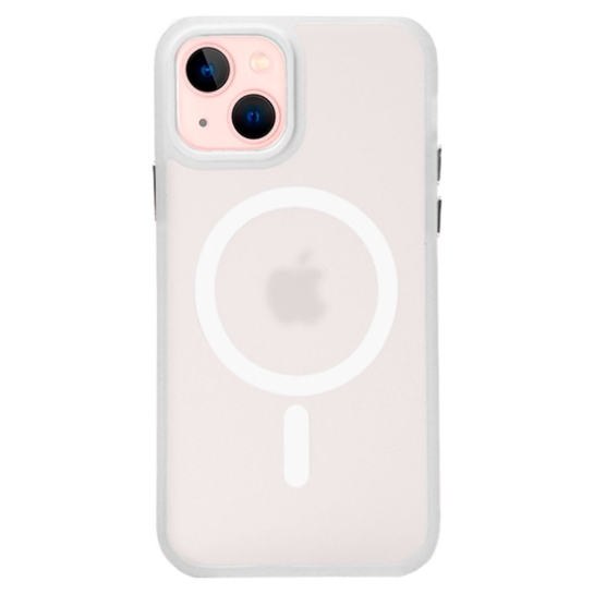 Чехол Pump Matte Case with MagSafe for iPhone 15 White - цена, характеристики, отзывы, рассрочка, фото 1