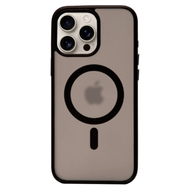 Чехол Pump Matte Case with MagSafe for iPhone 15 Pro Black - цена, характеристики, отзывы, рассрочка, фото 1