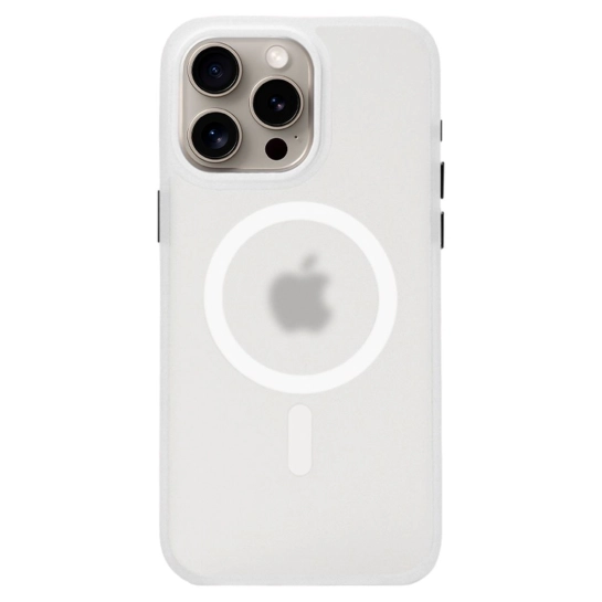 Чохол Pump Matte Case with MagSafe for iPhone 15 Pro White