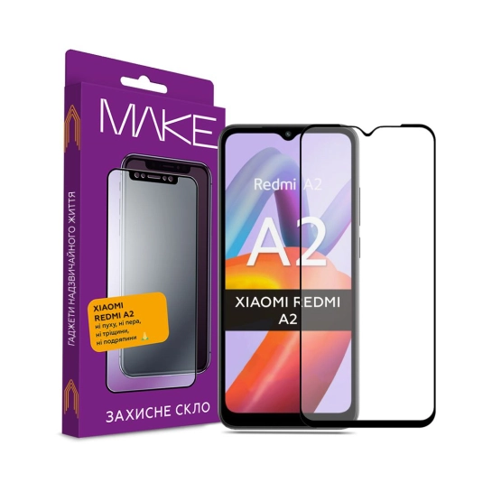 Защитное стекло MAKE Xiaomi Redmi A2