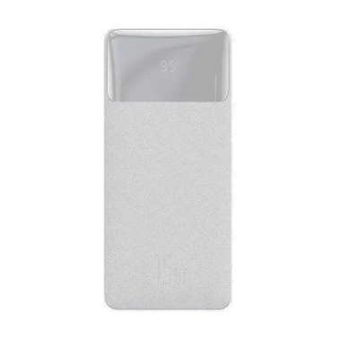 Внешний аккумулятор Baseus Bipow Overseas 15W 20000mAh White - цена, характеристики, отзывы, рассрочка, фото 1