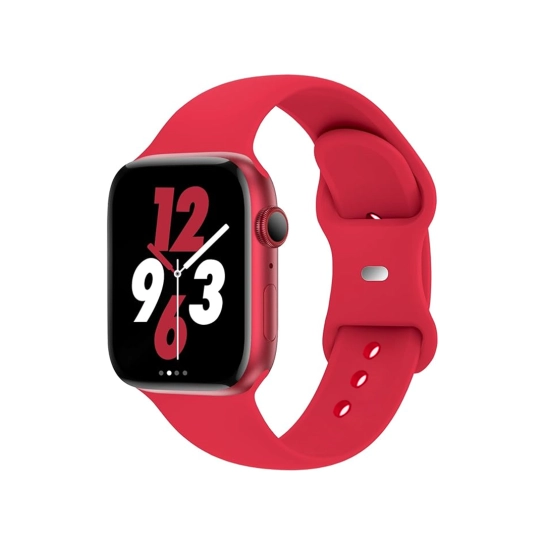 Ремешок Pump Silicone Band Double Security для Apple Watch 38/40/41mm Red
