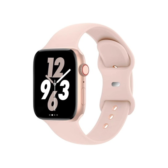 Ремінець Pump Silicone Band Double Security для Apple Watch 38/40/41mm Sand Pink