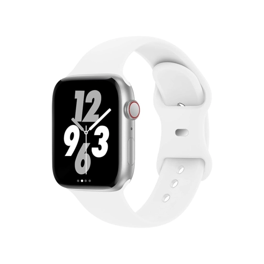 Ремешок Pump Silicone Band Double Security для Apple Watch 38/40/41mm White