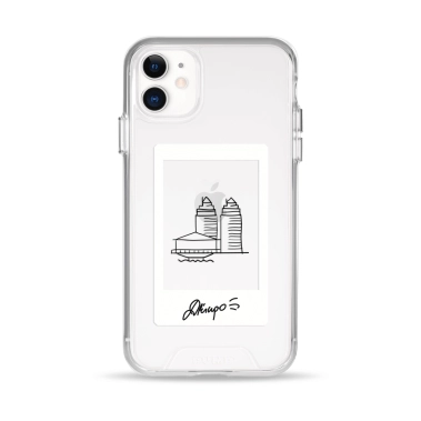 Чохол Pump Transparency Silver Button Case for iPhone 11 Dnipro - цена, характеристики, отзывы, рассрочка, фото 1