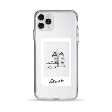 Чохол Pump Transparency Silver Button Case for iPhone 11 Pro Max Dnipro - цена, характеристики, отзывы, рассрочка, фото 1