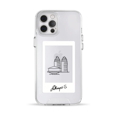 Чохол Pump Transparency Silver Button Case for iPhone 12 Pro Max Dnipro - цена, характеристики, отзывы, рассрочка, фото 1