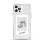 Чохол Pump Transparency Silver Button Case for iPhone 12/12 Pro Dnipro
