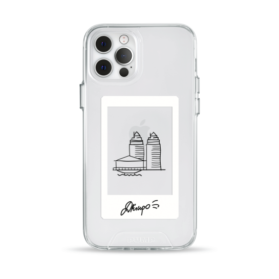 Чохол Pump Transparency Silver Button Case for iPhone 12/12 Pro Dnipro - ціна, характеристики, відгуки, розстрочка, фото 1