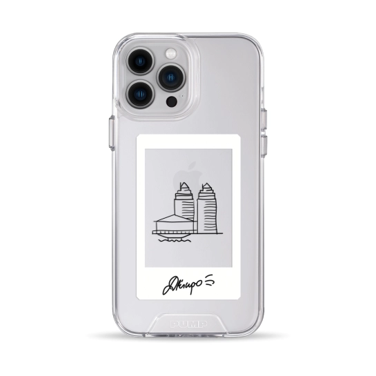 Чехол Pump Transparency Silver Button Case for iPhone 13 Pro Max Dnipro