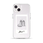 Чехол Pump Transparency Silver Button Case for iPhone 14 Dnipro