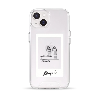 Чохол Pump Transparency Silver Button Case for iPhone 14 Dnipro - цена, характеристики, отзывы, рассрочка, фото 1