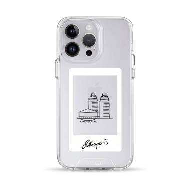 Чохол Pump Transparency Silver Button Case for iPhone 14 Pro Dnipro - цена, характеристики, отзывы, рассрочка, фото 1