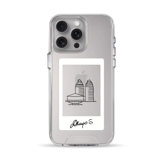 Чехол Pump Transparency Silver Button Case for iPhone 15 Pro Max Dnipro