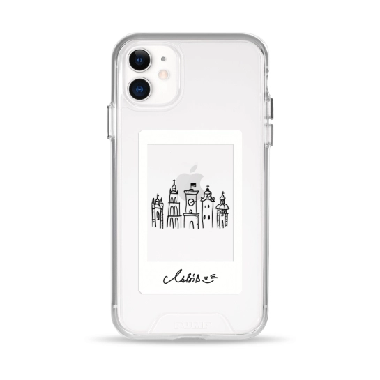 Чехол Pump Transparency Silver Button Case for iPhone 11 Lviv