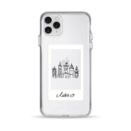 Чехол Pump Transparency Silver Button Case for iPhone 11 Pro Max Lviv