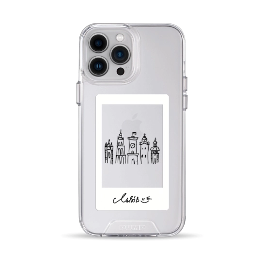 Чехол Pump Transparency Silver Button Case for iPhone 13 Pro Max Lviv