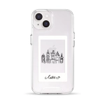 Чехол Pump Transparency Silver Button Case for iPhone 14 Lviv