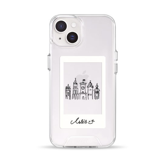 Чехол Pump Transparency Silver Button Case for iPhone 14 Lviv - цена, характеристики, отзывы, рассрочка, фото 1