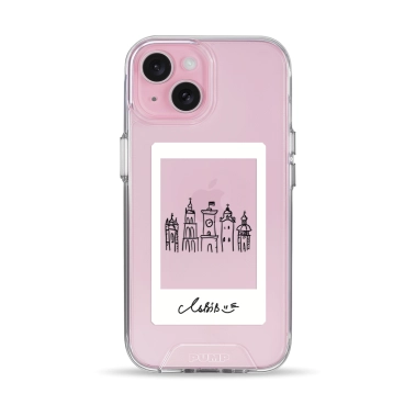 Чохол Pump Transparency Silver Button Case for iPhone 15 Lviv - цена, характеристики, отзывы, рассрочка, фото 1