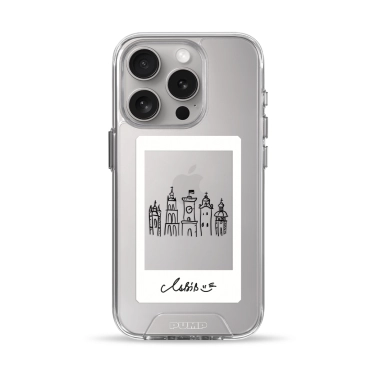 Чехол Pump Transparency Silver Button Case for iPhone 15 Pro Lviv - цена, характеристики, отзывы, рассрочка, фото 1