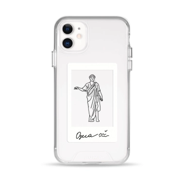 Чохол Pump Transparency Silver Button Case for iPhone 11 Odesa-mama - цена, характеристики, отзывы, рассрочка, фото 1