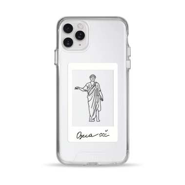 Чохол Pump Transparency Silver Button Case for iPhone 11 Pro Max Odesa-mama - цена, характеристики, отзывы, рассрочка, фото 1
