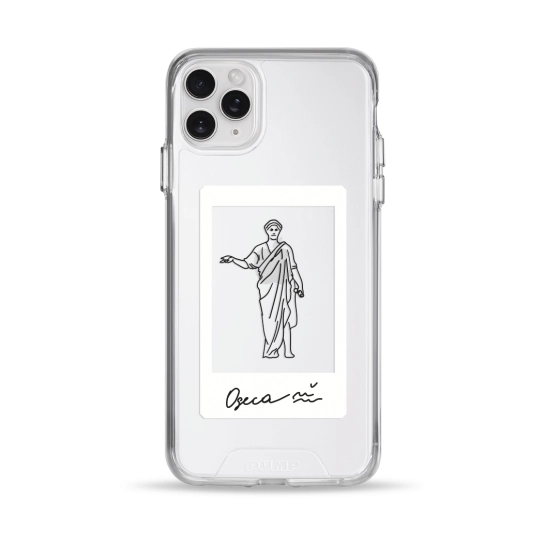 Чехол Pump Transparency Silver Button Case for iPhone 11 Pro Max Odesa-mama