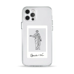 Чехол Pump Transparency Silver Button Case for iPhone 12/12 Pro Odesa-mama