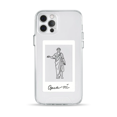 Чохол Pump Transparency Silver Button Case for iPhone 12/12 Pro Odesa-mama - цена, характеристики, отзывы, рассрочка, фото 1